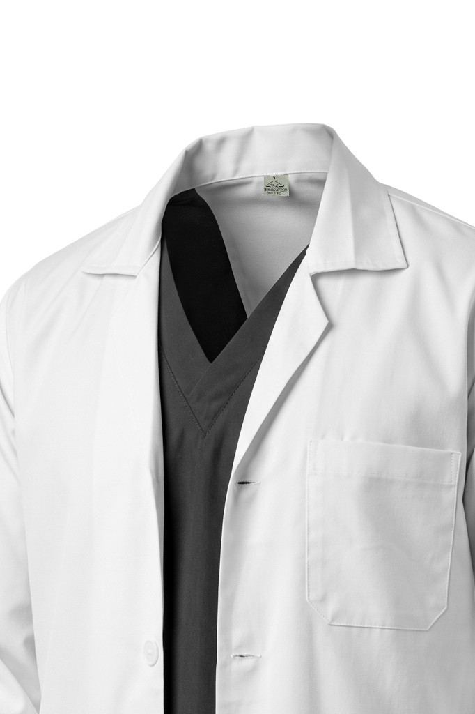 White coat chest pocket